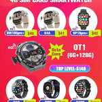 Rugged Android U3A Smartwatch 5g Global Network Europe Asia America Africa Ultra AI3 Gen 2 Smart Watch