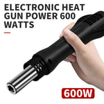 Dual LED Digital Displayings Hot Air Heat Gun and Soldering Iron 2-IN-1 SMD Rework Station for Soldering and Desoldering