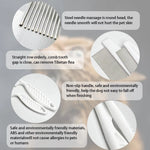 1Pcs Pet Flea Comb Cat/Dog Beauty Comb Stainless Steel Portable Pet Specific Dense Tooth Hair Removal Massage Cleaning Supplies